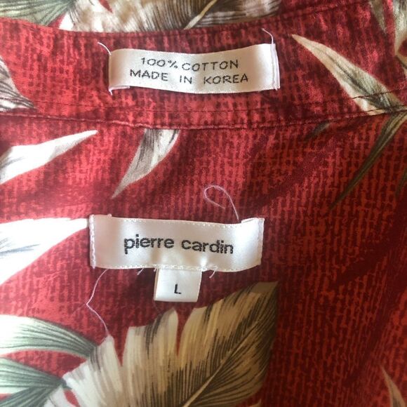 PIERRE CARDIN SHIRT, SHORT Sleeve Size S - Picture 4 of 4